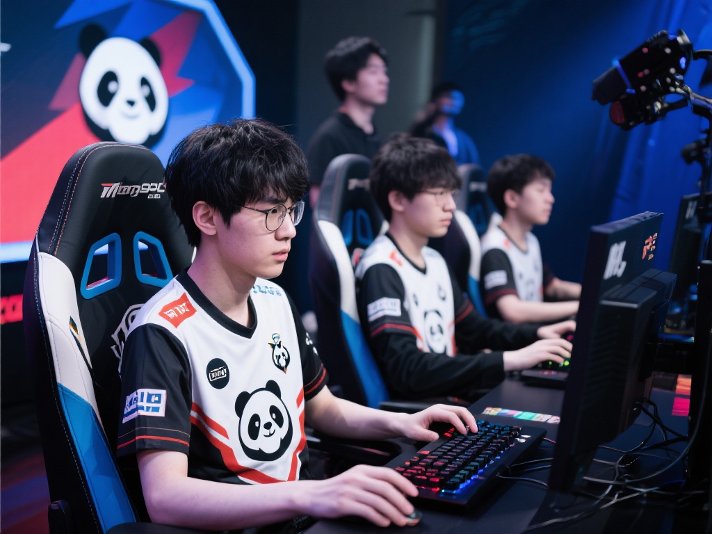 另一方面，熊猫电竞战队以其令人惊叹的单体操作能力和